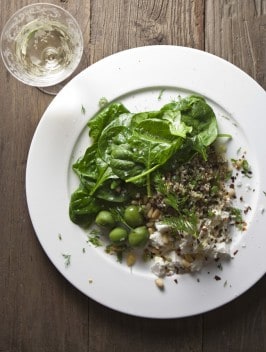 Spinach, Quinoa & Feta Salad | Bijouxs Little Jewels