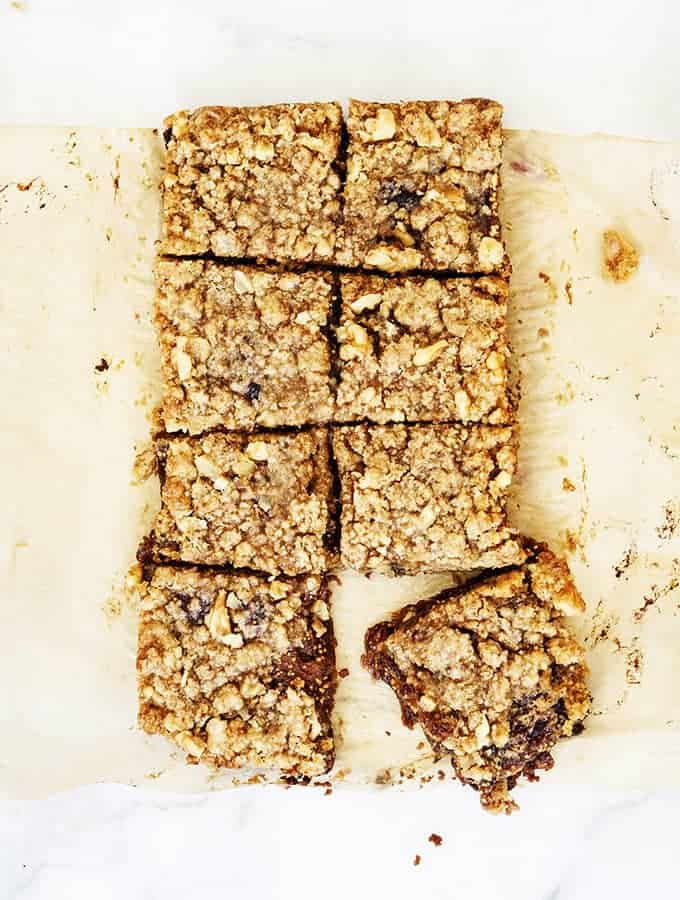 Big Fig Crumble Bars | Bijouxs Little Jewels