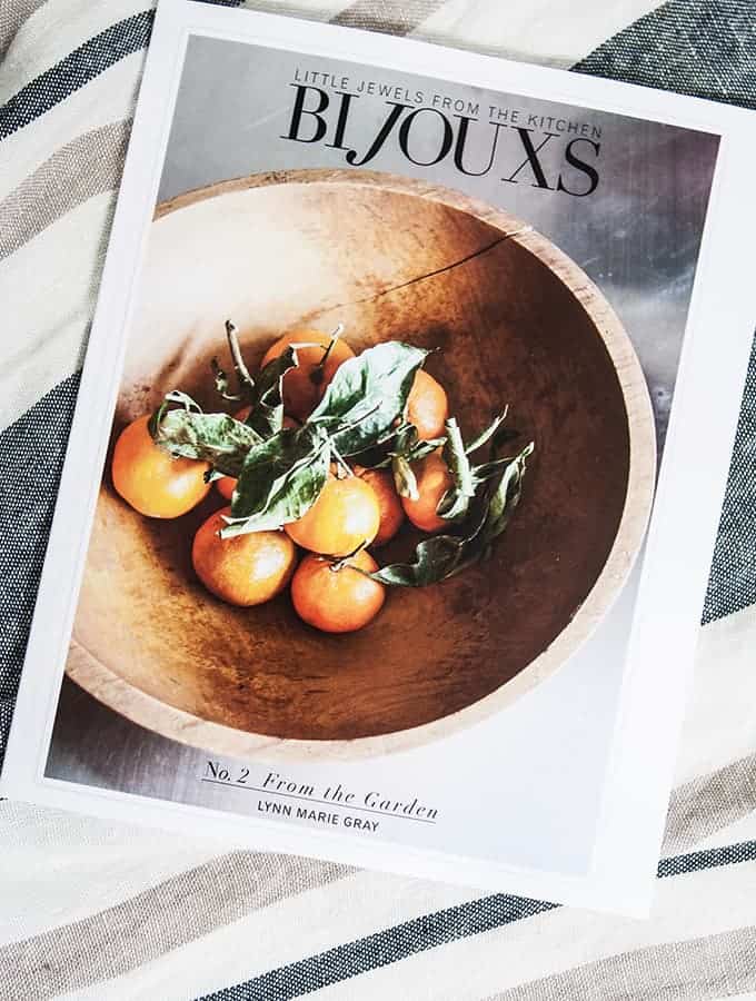 From the Garden Cookbook | Bijouxs Little Jewels from the Kitchen