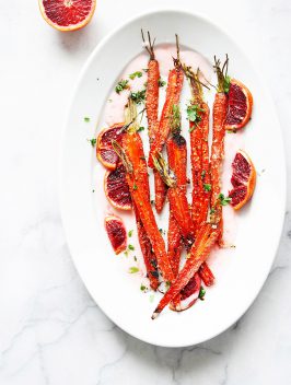 Roasted Carrots and Blood Oranges with Yogurt | Bijouxs Little Jewels