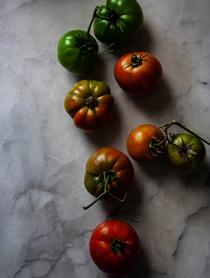 Summer Simple Tomatoes with Ricotta & Romano Cheese | Bijouxs Little Jewels