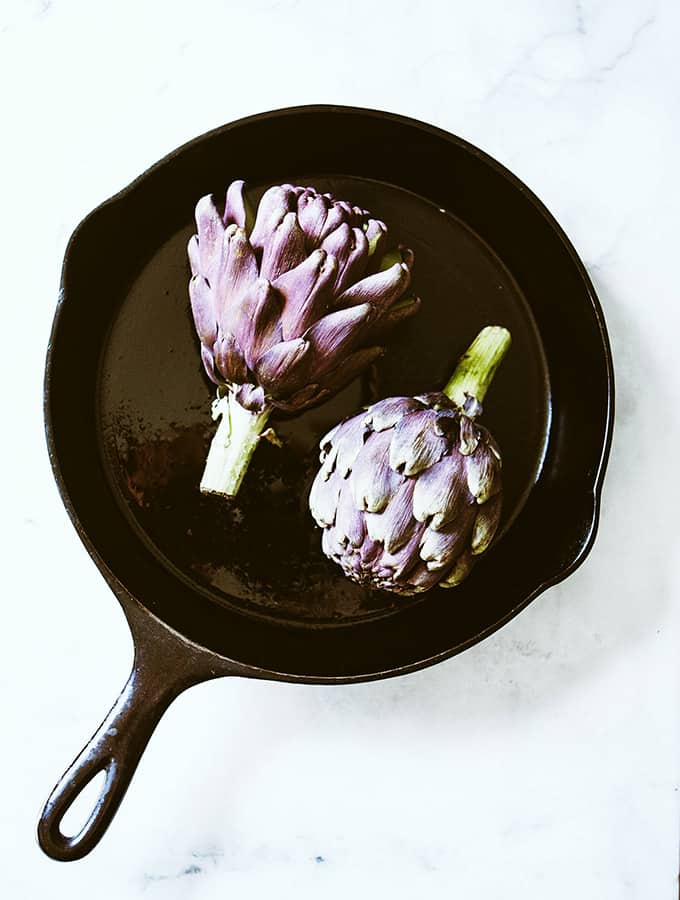 Sicilian Roasted Artichokes | Bijouxs Little Jewels