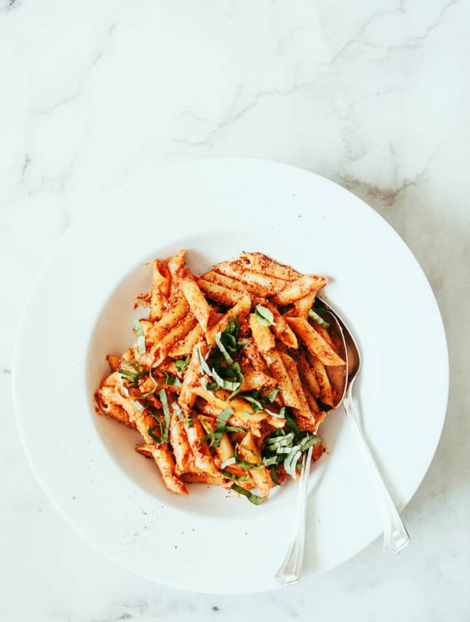 Penne with Sun Dried Tomato Pesto | Bijouxs Little Jewels