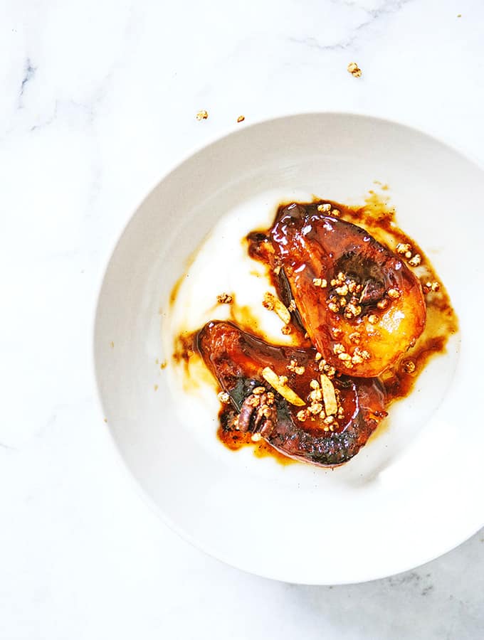  Turmeric Caramel Baked Pears |Bijouxs Little Jewels