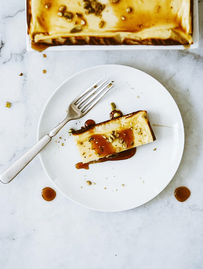 Labneh Cheesecake with Lavender Honey | Bijouxs Little Jewels