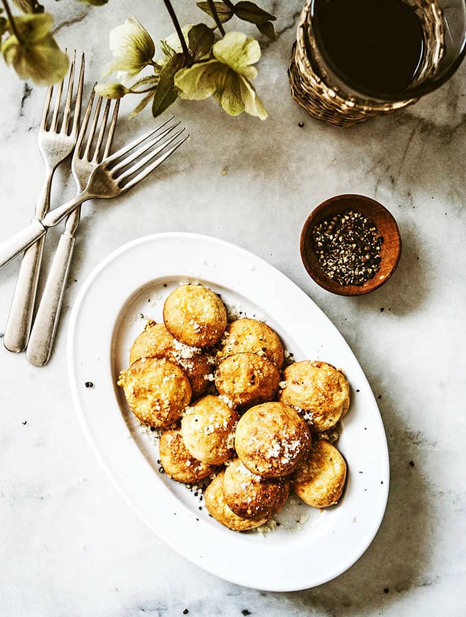French Gougères with Parmesan & Pepper |Bijouxs Little Jewels
