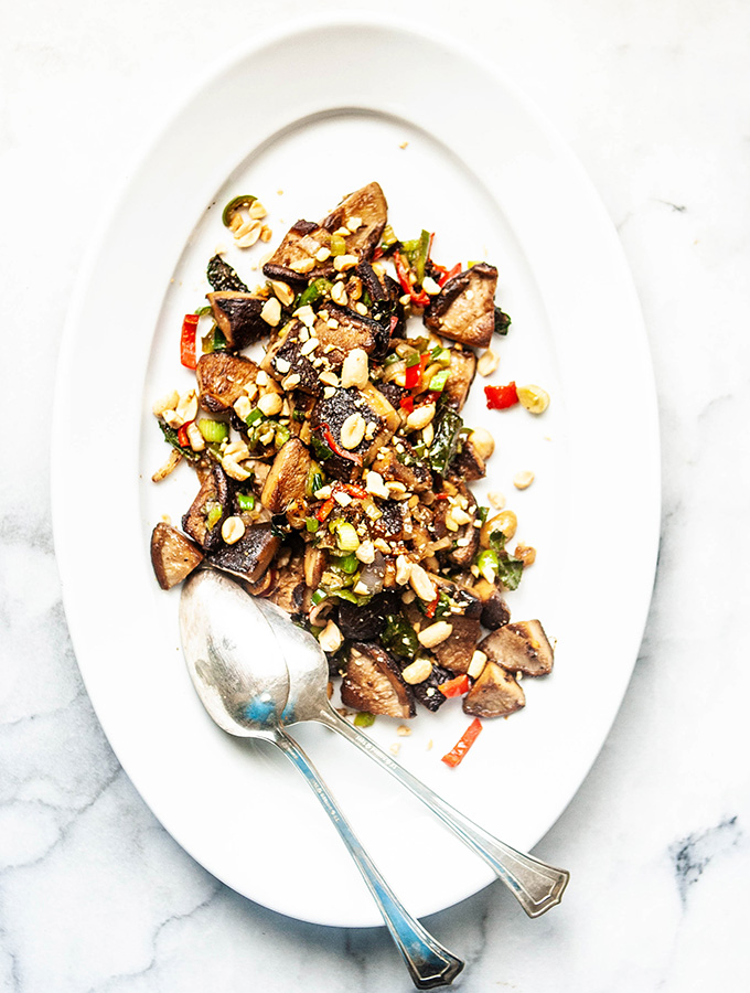 Stir-Fry Mushroom Larb | Bijouxs Little Jewels