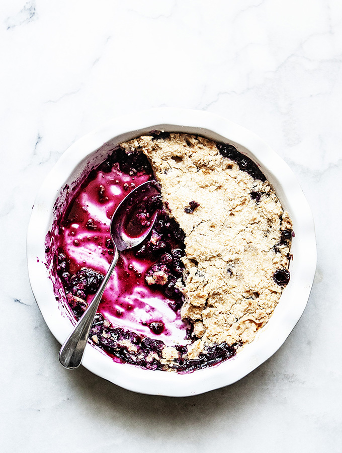 Blueberry Crisp | Bijouxs Little Jewels