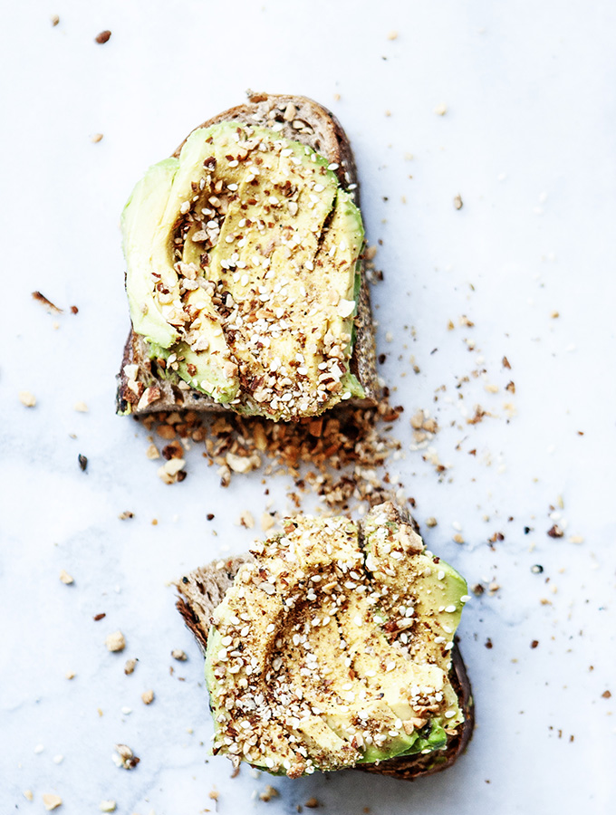 Toast with Dukkah & Avocado | Bijouxs Little Jewels