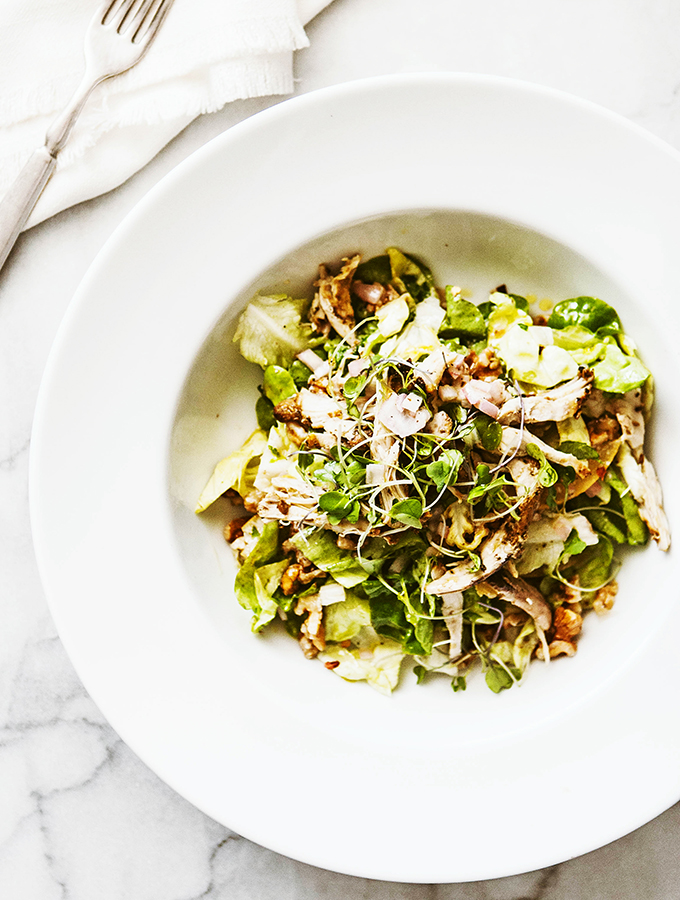 Chicken Salad with Indian Spices | Bijouxs Little Jewels