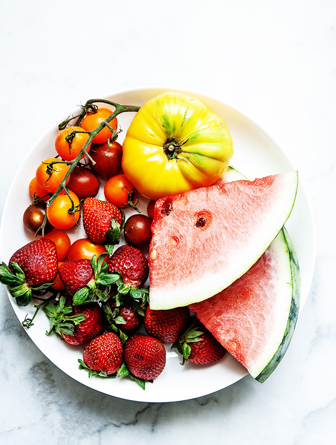 Summer Fruit Gazpacho | Bijouxs Little Jewels