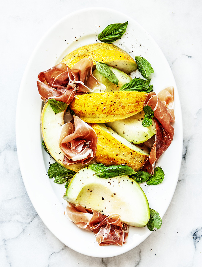 Honeydew Melon & Prosciutto | Bijouxs Little Jewels