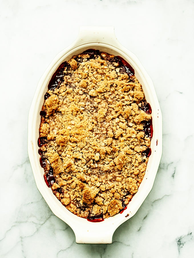 Summertime Sour Cherry Crisp | Bijouxs Litle Jewels